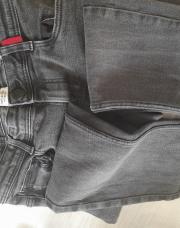 Pantalon jeans noir TAO slim Victor 14 ans