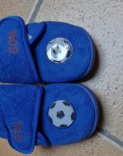 Pantoufles bleues neuves P26