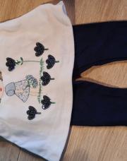 Ensemble petite fille bleu 