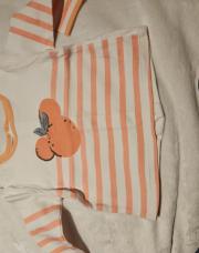Thee-shirt lignée Mickey 6 mois 