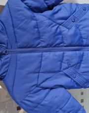 Manteau chaud ZARA bleu 2/ 3 ans