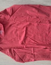 T-shirt longues manches rouge uni hello  5ans 