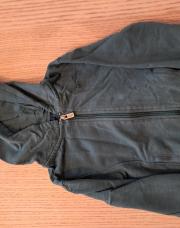 Sweat zippé capuche vert okaidi 4 ans 