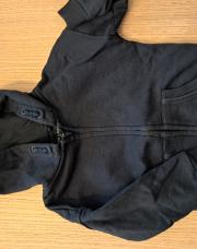Sweat zippé bleu marine 4 ans 