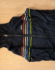 Sweat bleu biker jbc 4 ans 