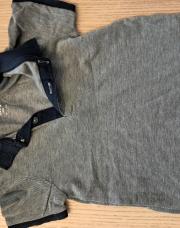 Polo bleu gris 5 ans 