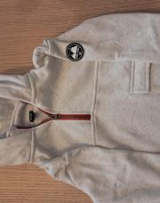 Pull beige tirette 5 ans 