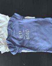 Lot de 3 body TAO / 9 mois - 71 cm / Bisous