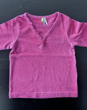 T-shirt manche longue Orchestra / 9 mois - 71 cm / Rouge