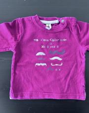 T-shirt manche longue Orchestra / 9 mois - 71 cm / Moustaches