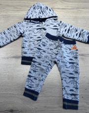 Ensemble training doudoune / 12 mois / Dinausore 