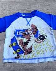 T-shirt longue manche C&A / 12 mois - 74 cm / Tigrou