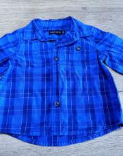 Chemise InExtenso / 12 mois - 74 cm - Carreaux bleu