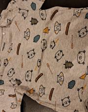 Blouse ourson grise 9 mois