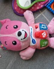 Peluche vtech rose