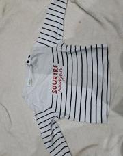 Blouse sourire ravageur 12 mois