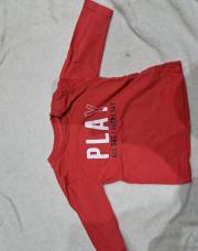 Blouse rouge 6 mois