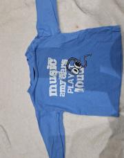 Blouse bleu 6 mois