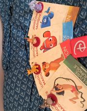 Livre audio avec bafle et figurines 