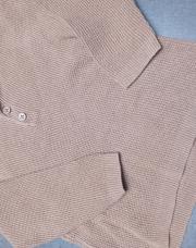 Pull en maille marron taille 86 cm