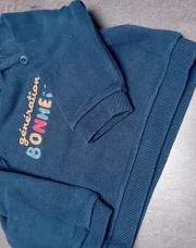 Pull bleu tao 18 mois 80 cm