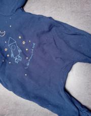 Pyjama bleu taille 1 mois 
