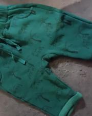 Pantalon epais vert