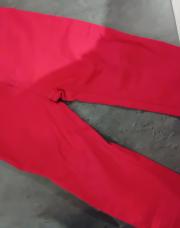 Pantalon rouge taille 24 mois