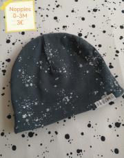 Bonnet Noppies étoiles anthracite 3M