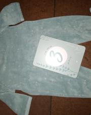 Pyjama 1 piece bleu zalando 60cm 3 mois 