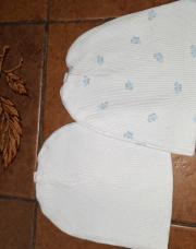 Lot de 2 bonnets bleu 