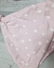 Bonnet rose nœud 