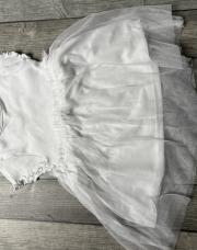 Robes blanches volants Kiabi 6 mois 