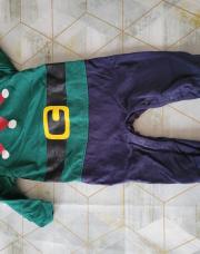 Pyjama de Noël ; tenue de lutin ; T.68