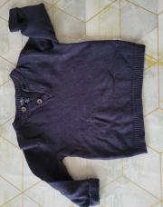Pull bleu marine ; Kiabi ; T.63-69