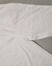 Legging blanc cocarde 3-6mois