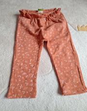 Pantalon sarouel molletonné  orangé TAO  80cm