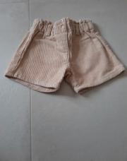 Short velour beige Kiabi 9 mois