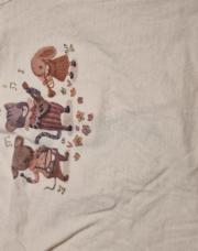 Sweat beige avec chat T9mois