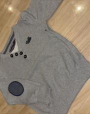 Pull gris vintage 3-4 ans 