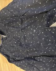 Chemise étoile bleu 10 ans 