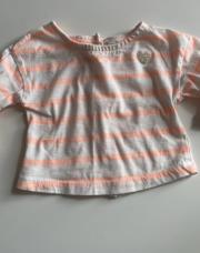 Blouse TAO lignée rose et blanc - 3/6 mois