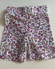 Short cycliste fleuri - 56