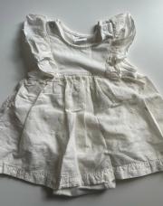 Robe dentelle blanche H&M - 1/3 mois 