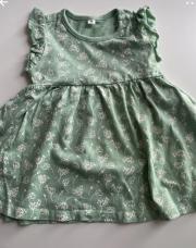 Robe verte - 6/9 mois 