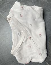 Body fleuri H&M - 2/4 mois 