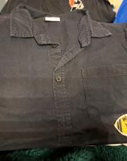 Chemise bleu marine tao 12ans 