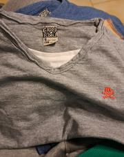T shirt tao gris 6ans