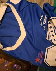 T-shirt bleu sport shein 9ans 