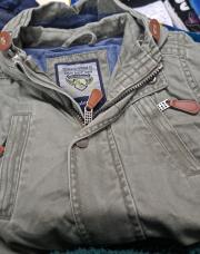 Manteau kaki 8ans c&a